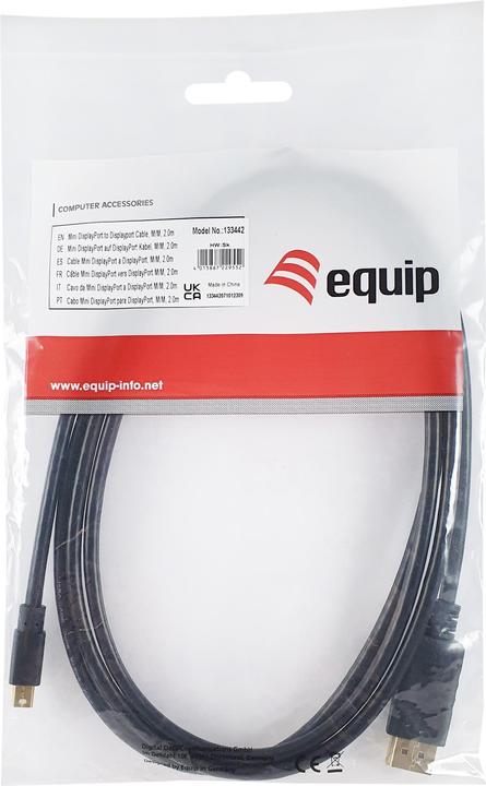 Produktbild equip Mini DisplayPort — DisplayPort (2 m, DisplayPort)
