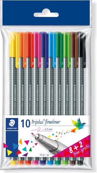 Produktbild Staedtler Fineliner Beutel 10ST (1 x)