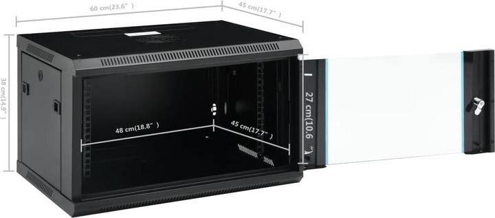 Immagine prodotto VidaXL Armadio di rete (Rack da 19 pollici)