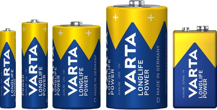 Immagine prodotto Varta potenza a lunga durata (4 pz., AA, 2960 mAh)