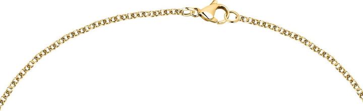 Actual product image Morellato Colori SAXQ02 Double Gold Plated Beaded Necklace (Stainless steel)