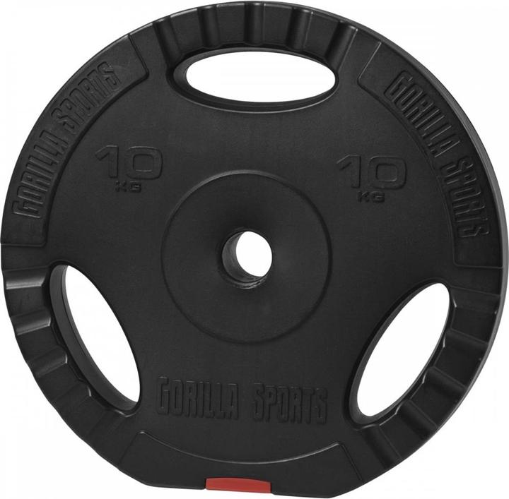 Gorilla Sports Hantelscheiben (1 x 10 kg)
