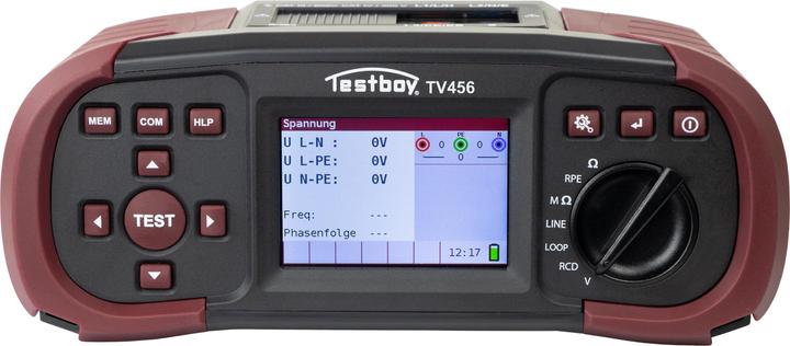 Testboy Installationsprüfgerät TV 456 z.Prüfung elektrischer Anlagen