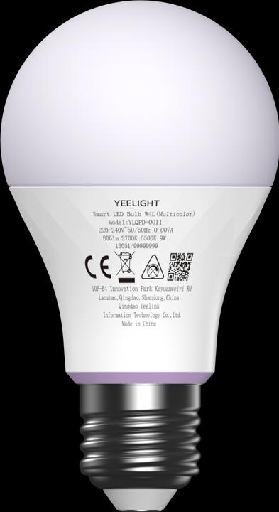 Actual product image Yeelight Inteligentna żarówka W4 E27 (kolor) 1szt (E27, 4 W, 806 lm, 1 x, F)