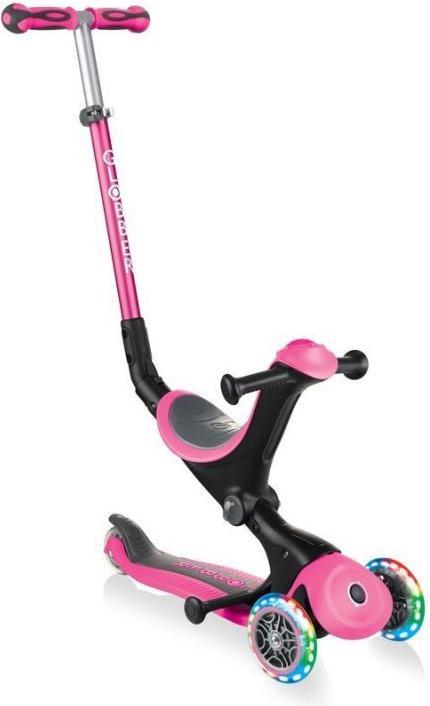 Produktbild Globber Hulajnoga GO-UP Deluxe Lights Różowy