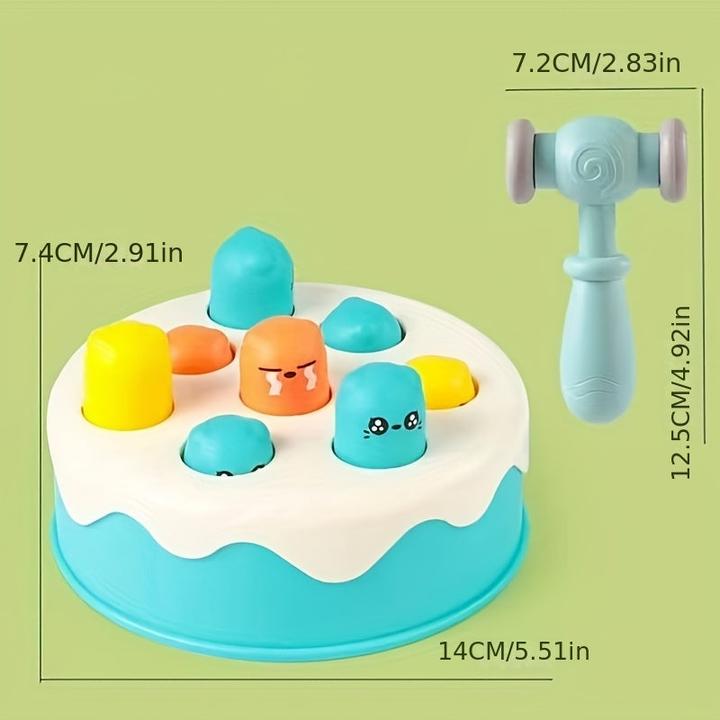 Image du produit Activity Board Cake Whack-a-Mole Game, Jouets de motricité, Jouets pour enfants, Puériculture et