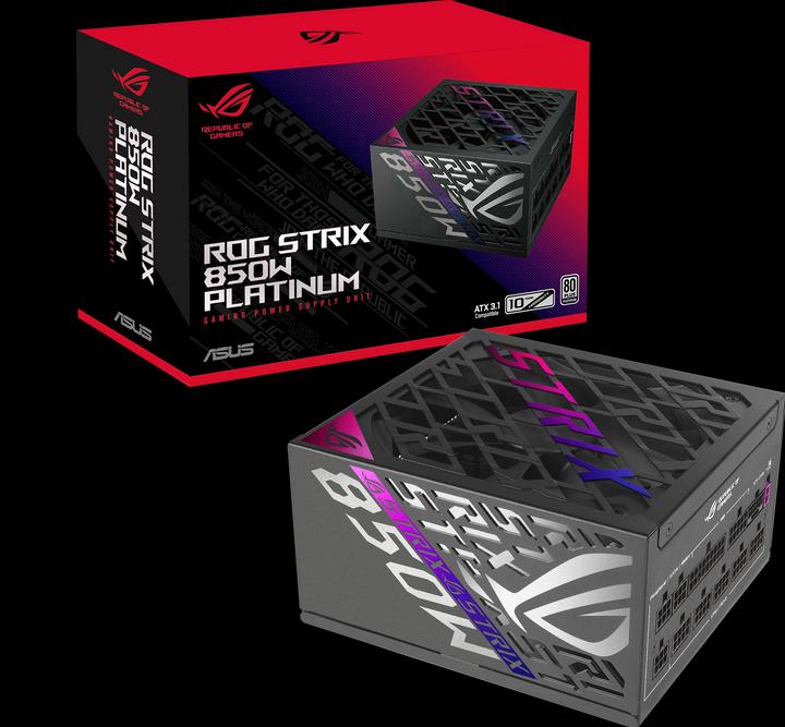 Actual product image ASUS ROG-STRIX-850P-GAMING power supply unit (850 W)