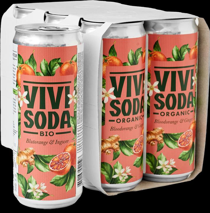 Produktbild Vivi Blutorange und Ingwer (6 x 33 cl)
