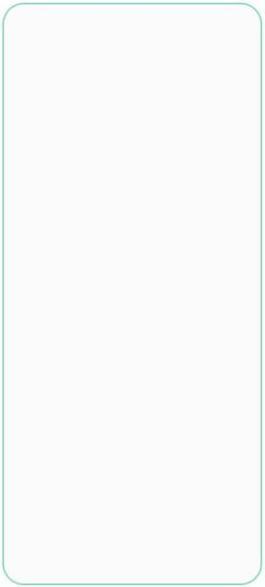 Actual product image MU Budget Protective glass screen protector (1 Piece, Oppo A98)