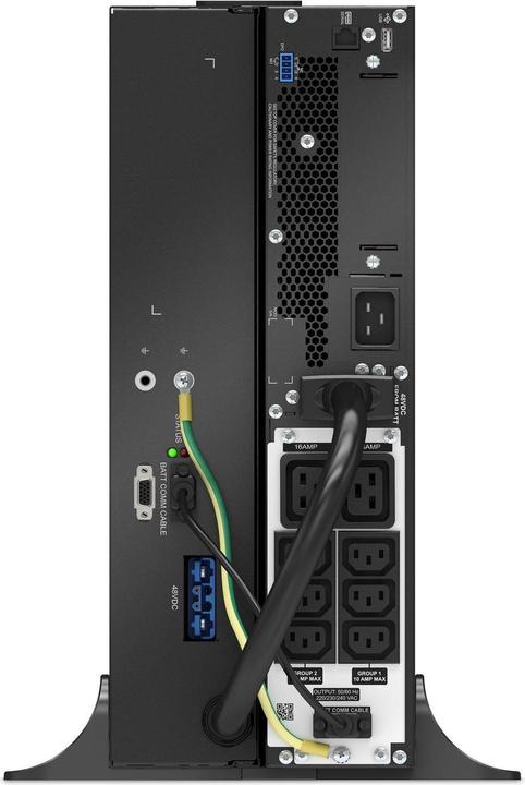 Actual product image APC SRTL3000RM4UXLI, Doppelwandler (Online), 3 kVA, 2700 W, Sine, 230 V, 40/70 Hz (2700 VA, 3 W, Online double converter UPS)