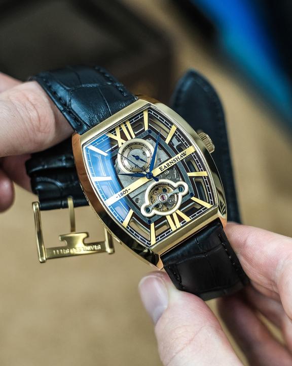 Immagine prodotto Thomas Earnshaw ES-8111-02 Orologio da uomo Holborn Skeleton Automatic 40mm 5ATM (Orologio da polso analogico)