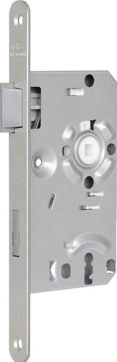 Actual product image BKS Room door mortice lock 0215 BAD 20/ 55/78/8 mm DIN left silver rounded class 1 zinc pressure g... (Mortise lock)
