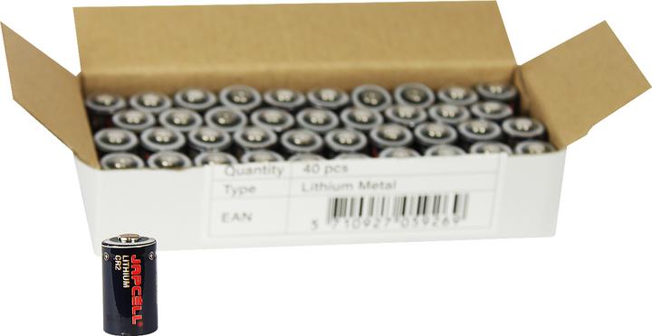 Productafbeelding Japcell Lithium (40 Pcs., CR2)