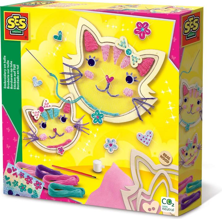Produktbild Ses Stickerei auf Tüll