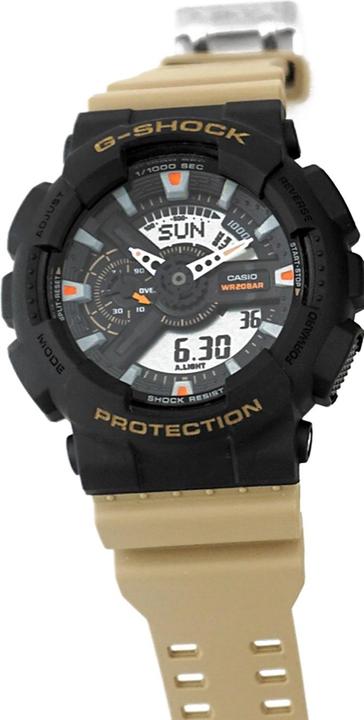 Immagine prodotto Casio GA-110TU-1A5ER (Orologio digitale, Orologio da polso analogico, 51 mm)