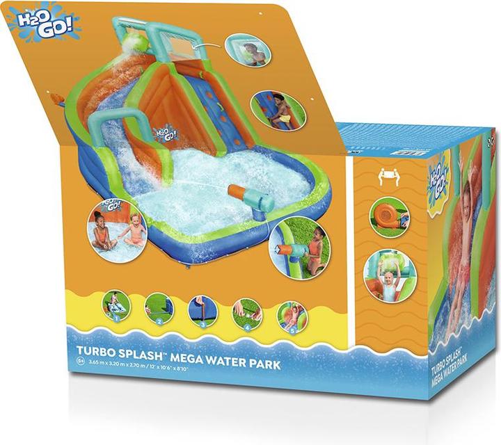 Actual product image Bestway Turbo Splash Mega Water Park