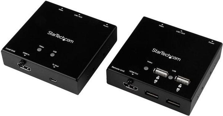 Produktbild StarTech HDMI OVER CAT6 WITH USB - 50M (USB-B, USB-A, 7 Ports)