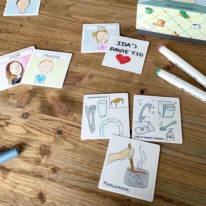Actual product image Ciha 30 x draw yourself cards - (5744000940151)
