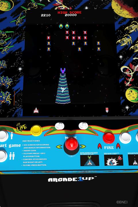 Actual product image Arcade1Up Galaga Deluxe Arcade Machine