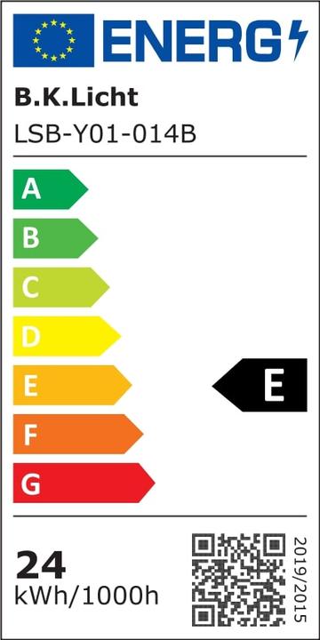Etichetta energetica B.K.Licht Plafoniera LED, bianca, 1xLED/24W (3000 lm)