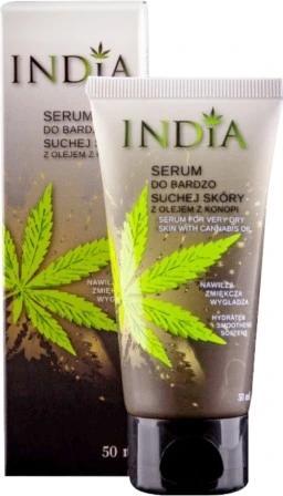 India Cosmetics Indien, Serum für sehr trockene Haut mit Hanföl, 50 ml (50 ml)