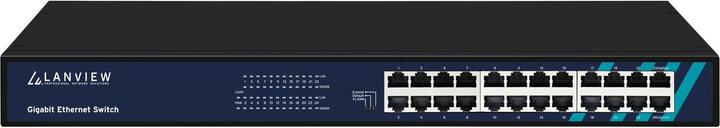 Actual product image Lanview Unmanaged 24-Port Full