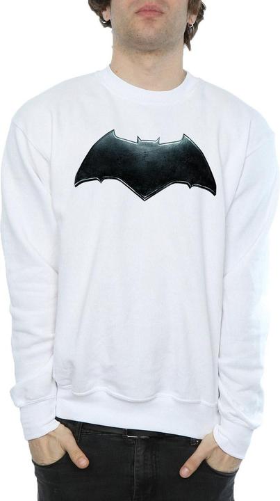 Actual product image Mens Justice League Movie Batman Emblem Sweatshirt (XL)