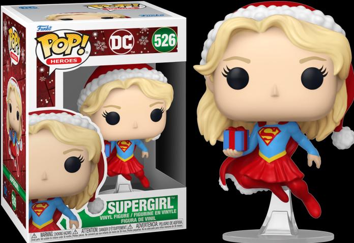 Produktbild Funko DC Comics POP! Heroes Vinyl Figur Holiday '24- Supergirl 9 cm