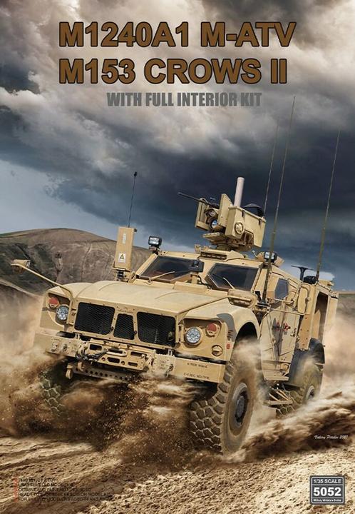 Rye Field Model M1240A1 M-ATV (M153 CROWS II ) with full interior