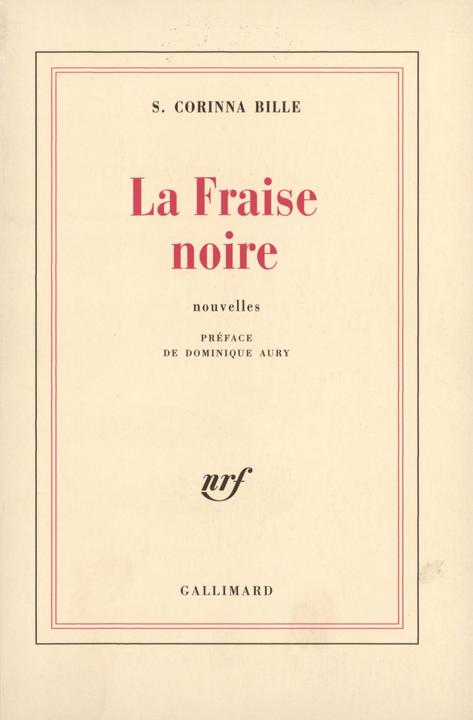 Image du produit La fraise noire (Français, Bille Corinna Stéphanie, 1989)