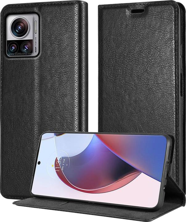 Produktbild Cadorabo Invisible Book Hülle für Motorola EDGE 30 ULTRA / X30 PRO mit Magnet (Motorola Moto X30 Pro, Motorola Edge 30 Ultra)