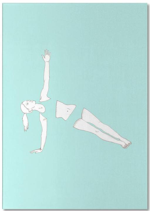 Produktbild Juniqe Yoga Practice 5 - Yoga (A5, Liniert)