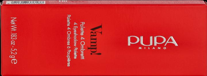 Actual product image Pupa Milano Vamp eyeshadow palette! (Palette) 5.2 g - Shade: 001 Natural Matt (001 Natural Matt)