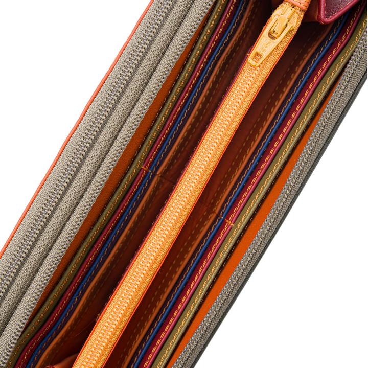 Produktbild Mywalit Large Double Zip Around Purse Geldbörse Leder 18 cm