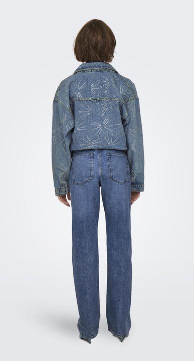 Image du produit Only ONLBILLIE Taille haute Coupe droite Jeans Straight-Fit jeans (W30/L34)