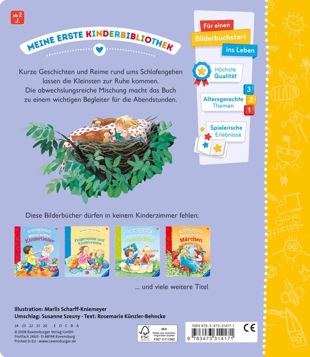 Actual product image Ravensburger Meine ersten Gutenacht-Geschichten (German)