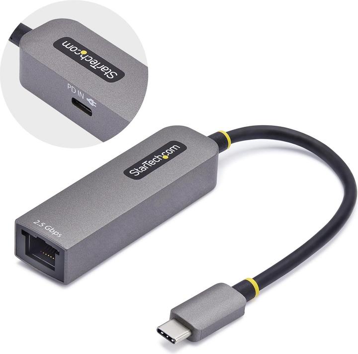 StarTech Ethernet Adapter (USB-C, RJ45 (1x))