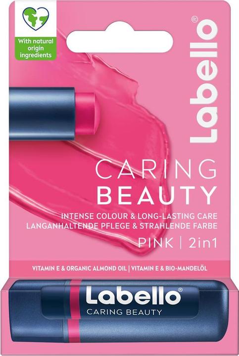 Produktbild Labello Caring Beauty Pink Stick 4.8 g (Pflegestift, 5.50 ml)