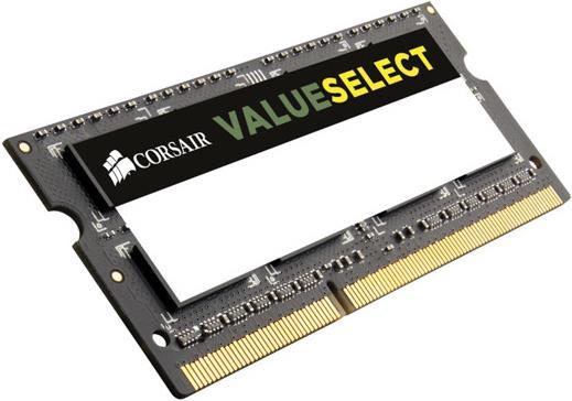 Produktbild Corsair ValueSelect (1 x 8GB, 1600 MHz, DDR3-RAM, SO-DIMM)