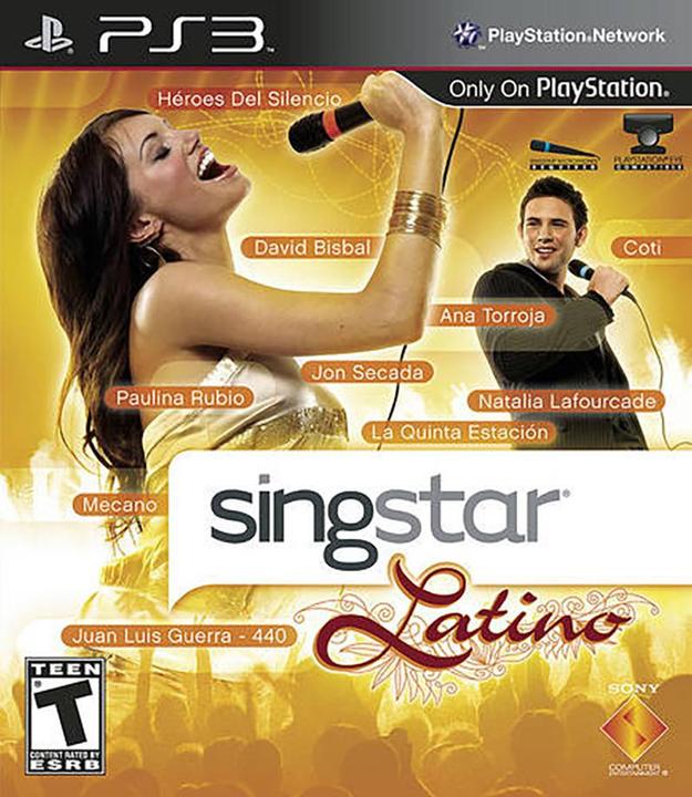 Actual product image Sony SingStar Latino (import) (PS3, EN)