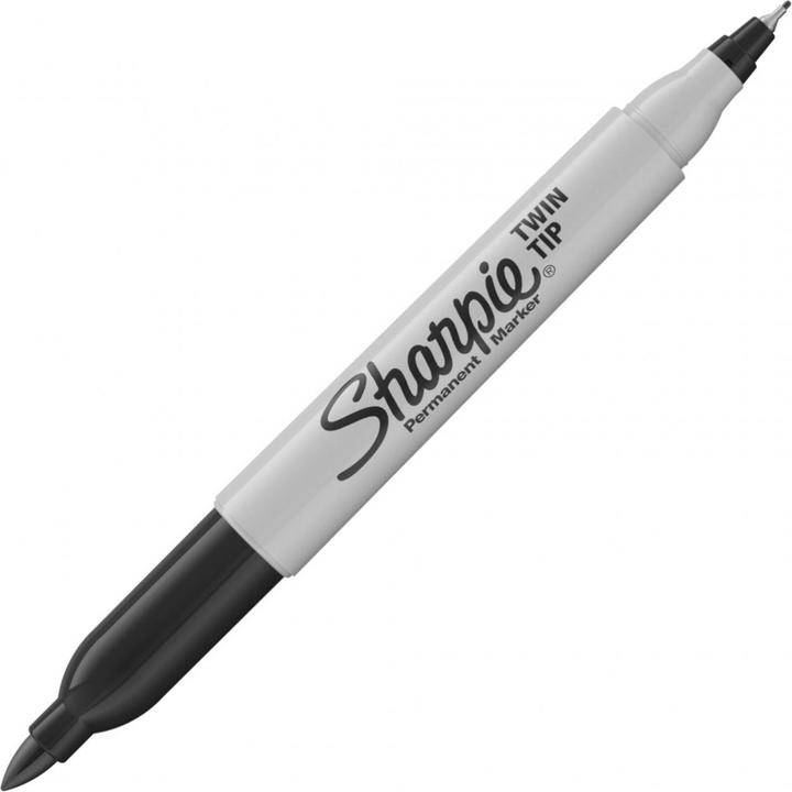 Produktbild Sharpie Permanent-Marker Twin Tip (Mehrfarbig, 0.90 mm, 8 x)