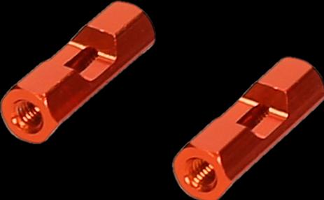 Image du produit HB Racing D216 - FRONT BULKHEAD INSERT (ORANGE)
