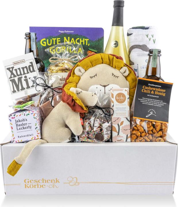 Immagine prodotto Geschenkkörbe CH Cesto regalo per bambini "Sogno del Leone