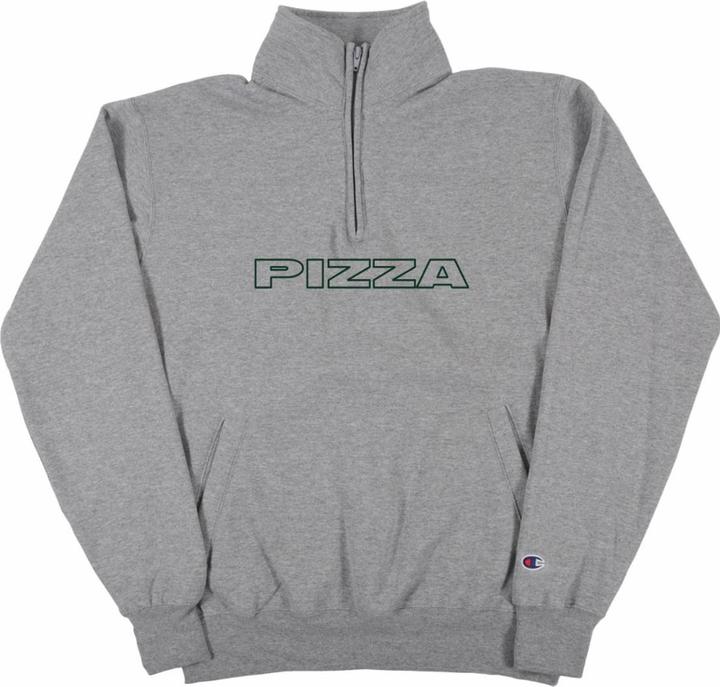 Pizza Logo Champion 1/4 Zip (S)