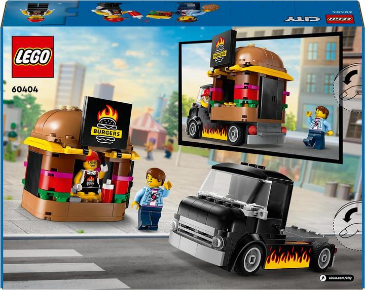 Immagine prodotto LEGO Camioncino degli hamburger (60404, LEGO City)