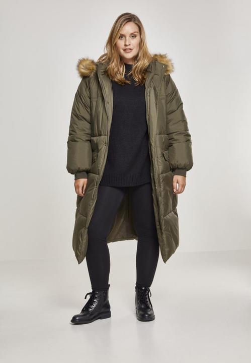 Image du produit Urban Classics Manteau oversize en fausse fourrure pour dames (XS)