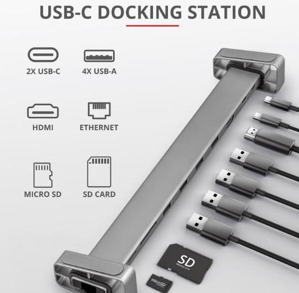 Image du produit Trust Dalyx (Port de connexion (propriétaire), 4 Ports)