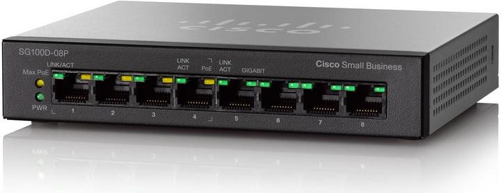 Produktbild Cisco Sg100d-08p-Eu (8 Ports)