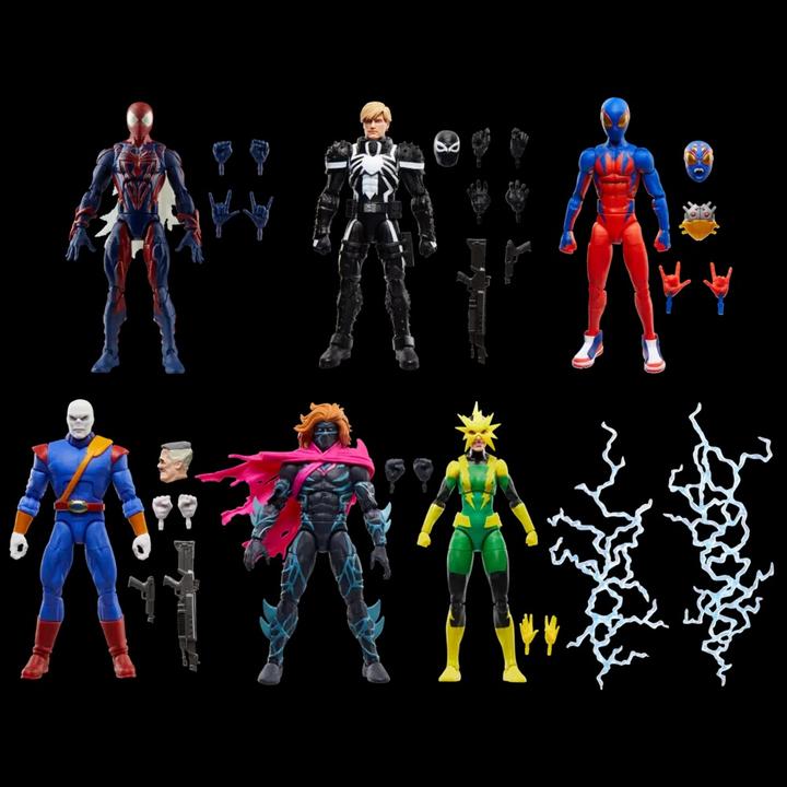 Actual product image Hasbro Spider-Man Marvel Legends Retro Agent Venom (Flash Thompson)