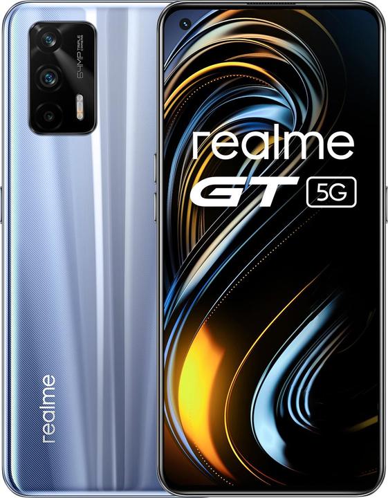 realme GT 5G (128 GB, Dashing Silver, 6.43", Dual SIM, 64 Mpx, 5G)